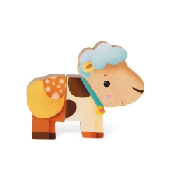 Janod Funny Magnet - Ferme (bois)* Jouets Magnétiques