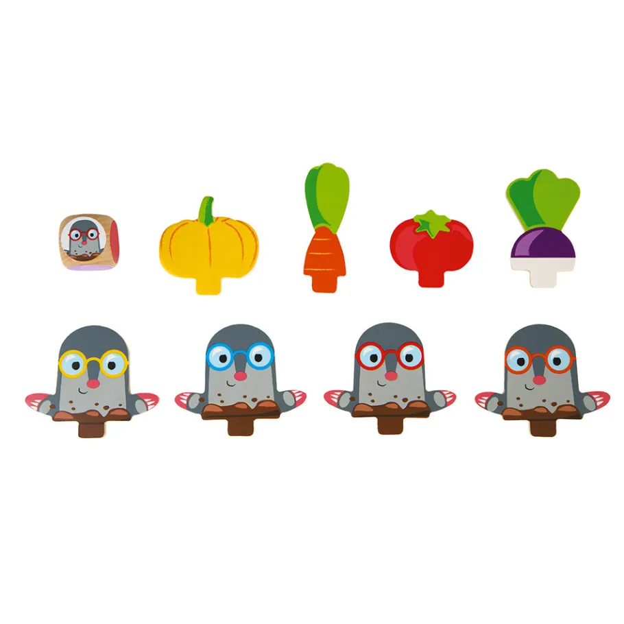 Janod Garden Panic ! (bois)* Jeux De Rapidité & De Stratégie