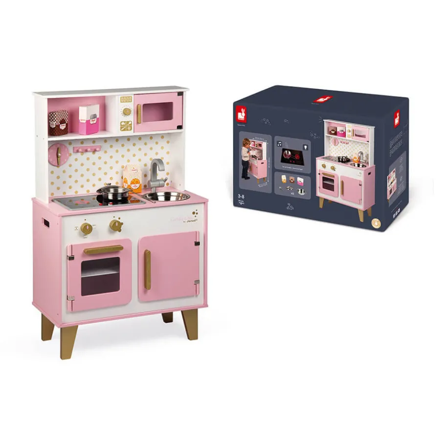 Janod Grande Cuisine Candy Chic (bois)* Cuisines, Dinettes & Marchandes