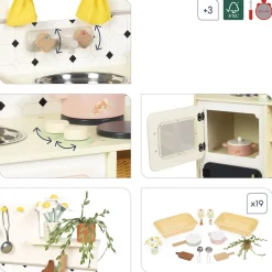 Janod Grande Cuisine en bois Mamie Soleil* Cuisines, Dinettes & Marchandes