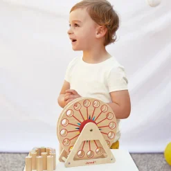 Janod Grande Roue en Folie Applepop* Jeux De Rapidité & De Stratégie
