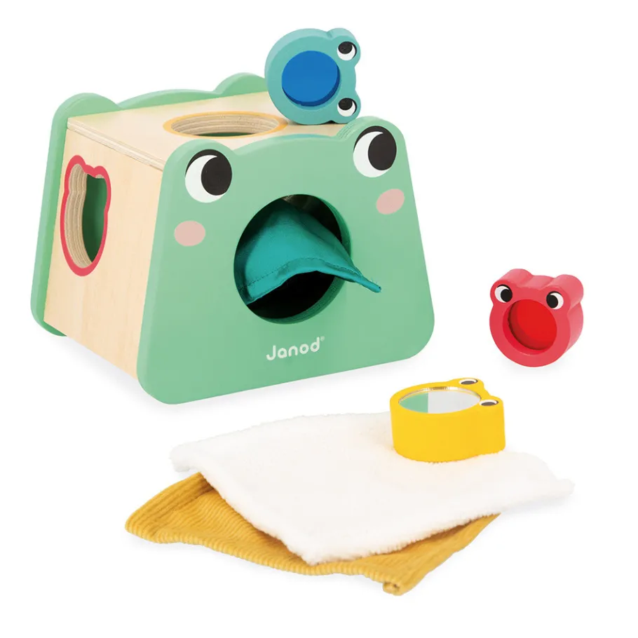 Janod Box - 12 mois* Jouets Musicaux|Puzzles En Bois Premier Âge