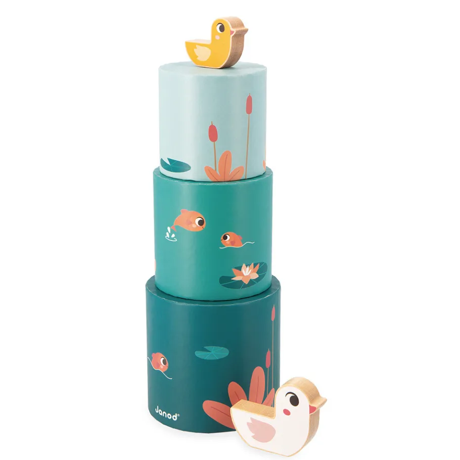 Janod Box - 12 mois* Jouets Musicaux|Puzzles En Bois Premier Âge