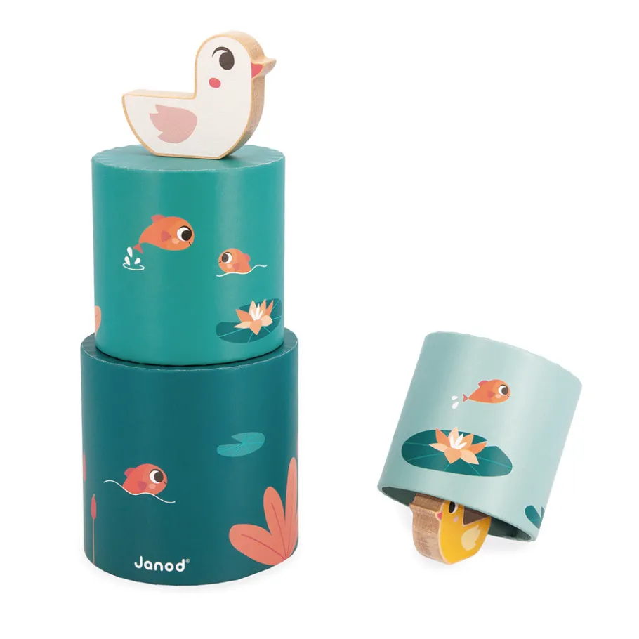 Janod Box - 12 mois* Jouets Musicaux|Puzzles En Bois Premier Âge