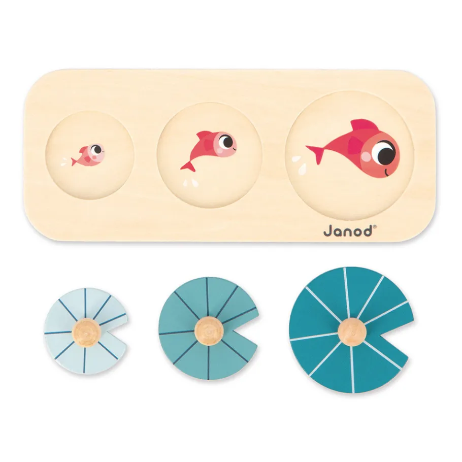 Janod Box - 12 mois* Jouets Musicaux|Puzzles En Bois Premier Âge