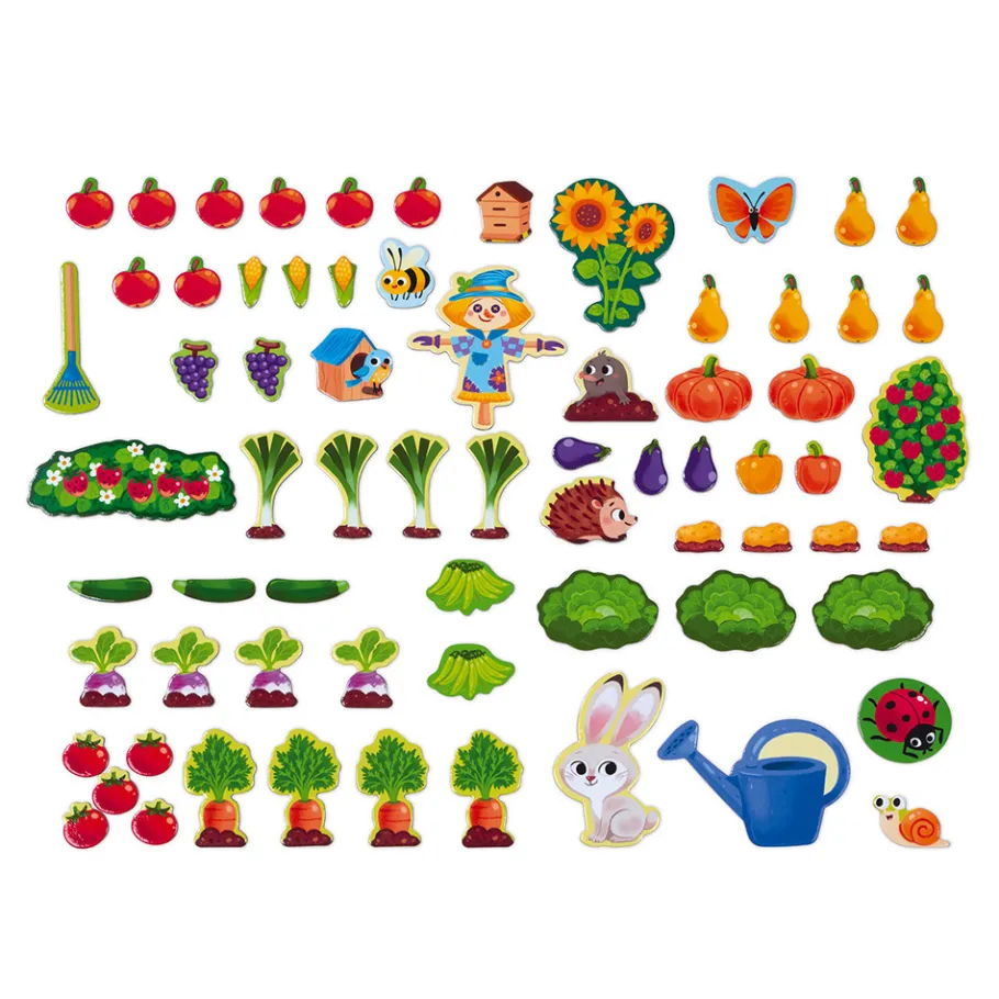 Janod Jardin magnétique (bois)* Jeux Éducatifs Magnétiques
