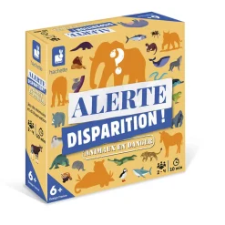Janod Jeu Alerte Disparition ! Animaux Menacés* Jeux De Mémoire & D'Associations|Jeux Éducatifs Primaire