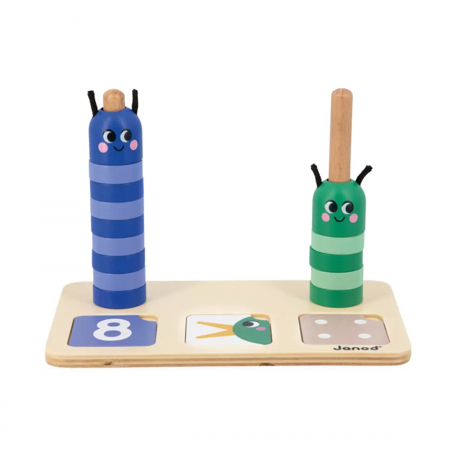 Janod Jeu Composition et Comparaison des nombres* Jeux Éducatifs Maternelle|Jeux Éducatifs Chiffres & Lettres