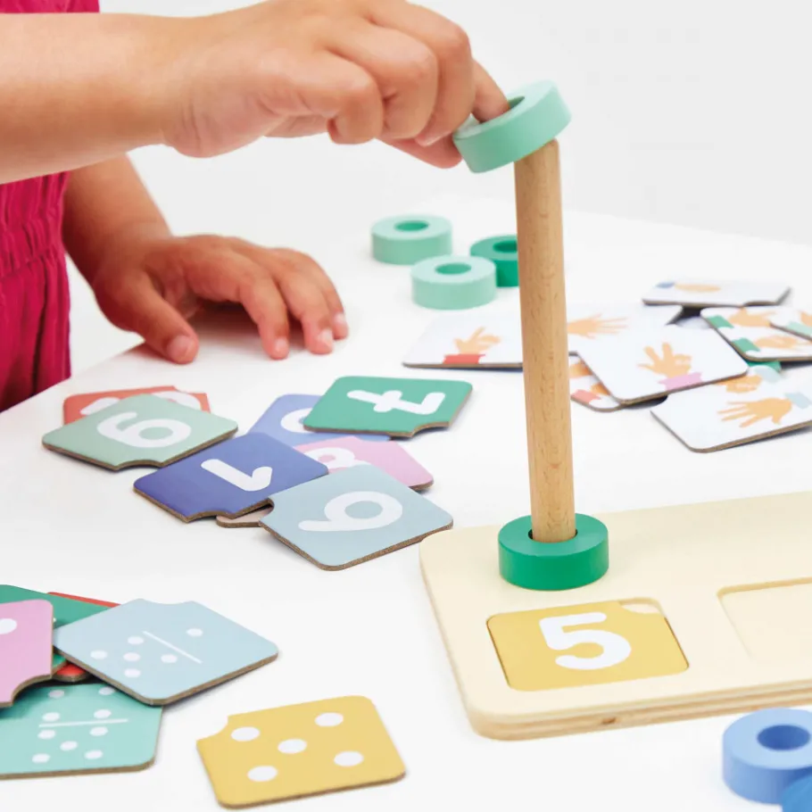 Janod Jeu Composition et Comparaison des nombres* Jeux Éducatifs Maternelle|Jeux Éducatifs Chiffres & Lettres