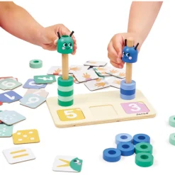 Janod Jeu Composition et Comparaison des nombres* Jeux Éducatifs Maternelle|Jeux Éducatifs Chiffres & Lettres