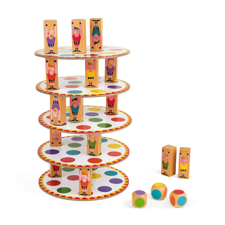 Janod Jeu d'adresse - Acrobat'* Jeux D'Équilibre