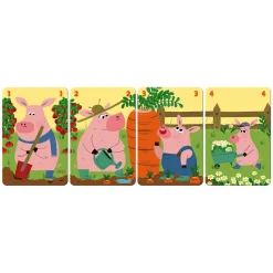 Janod Jeu de 7 Familles Family Farm* Jeux De Mémoire & D'Associations|Tracteurs & Animaux De La Ferme