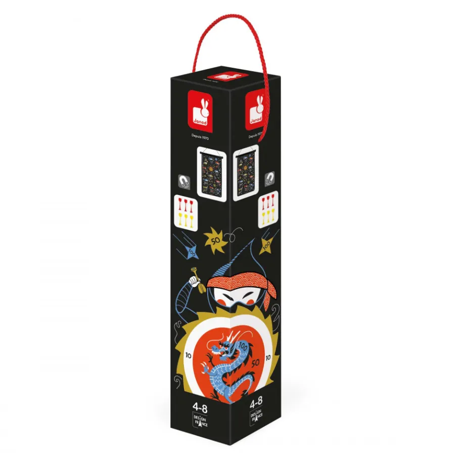 Janod Jeu de Fléchettes Magnétiques Ninja* Jeux De Lancer