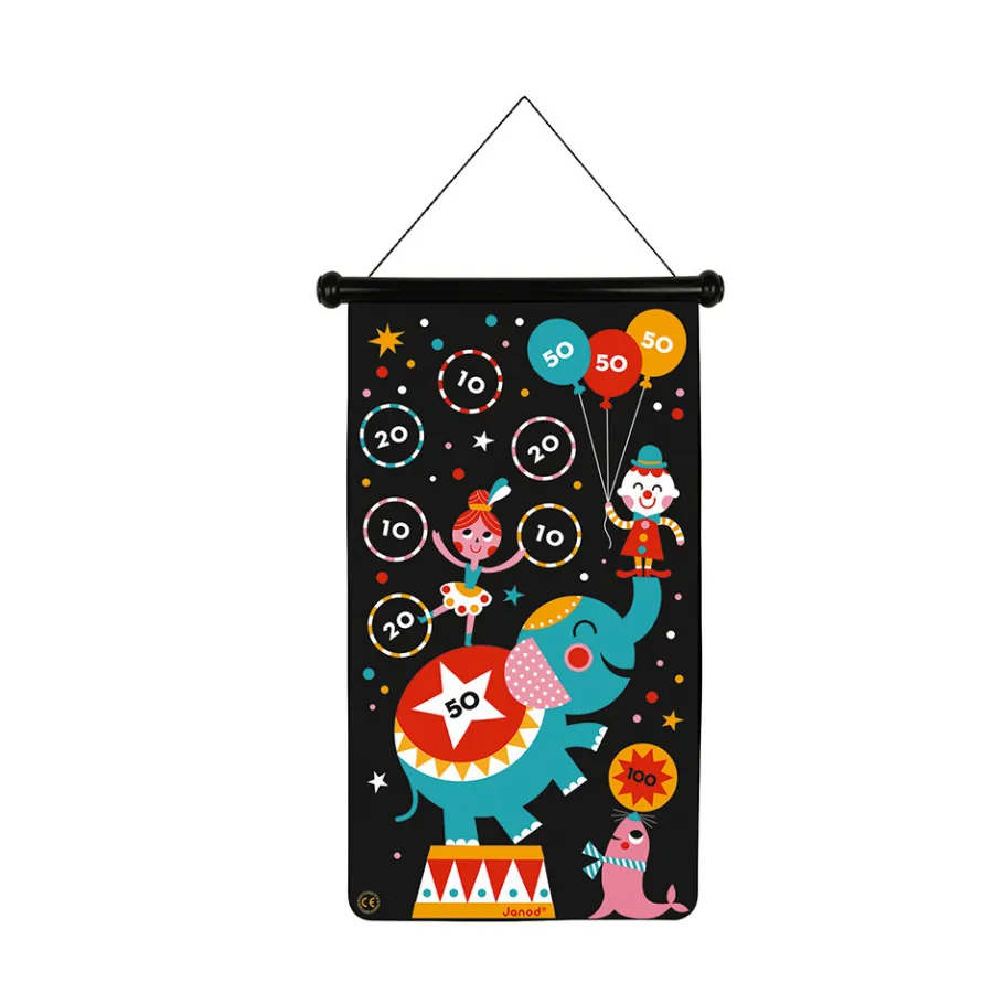 Janod Jeu de fléchettes magnétiques Cirque* Jeux De Lancer