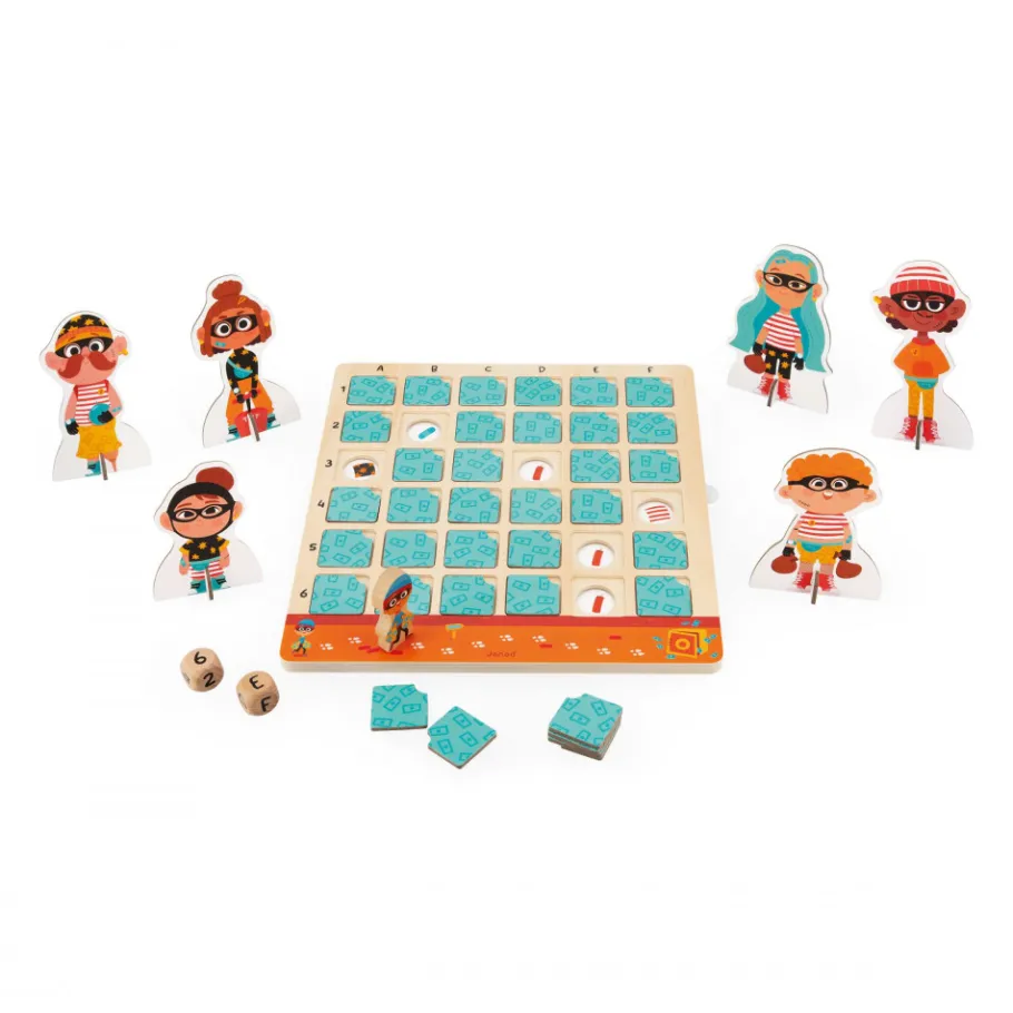 Janod Jeu Educatif - Bandit Project* Jeux De Rapidité & De Stratégie|Jeux Éducatifs Maternelle