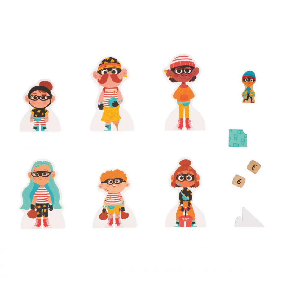 Janod Jeu Educatif - Bandit Project* Jeux De Rapidité & De Stratégie|Jeux Éducatifs Maternelle