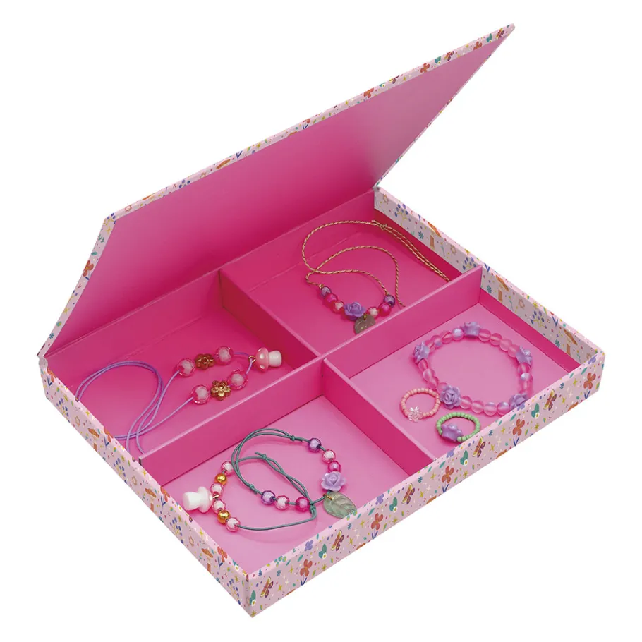 Janod Kit Créatif - 7 Bijoux de Fées à Créer Magic Fairies* Collection "Les Ateliers Bijoux" & Les Perles