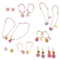 Janod Kit Créatif - 16 Bijoux Duo d'Amitié à Créer* Collection