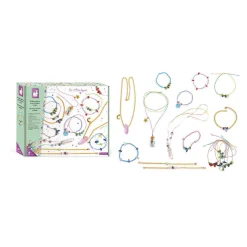Janod Kit Créatif - 16 Bijoux Pierre Porte-Bonheur à Créer* Collection