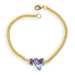 Janod Kit Créatif - 16 Bijoux Pierre Porte-Bonheur à Créer* Collection