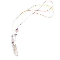 Janod Kit Créatif - 16 Bijoux Pierre Porte-Bonheur à Créer* Collection