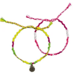 Janod Kit Créatif - 7 Bracelets Brésiliens Fluo à Créer* Collection