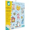 Janod Kit Créatif - 10 Décos en Plastique Fou Chats et Chiens à Créer* Créations 3D|Collection "Les Ateliers Du Calme"