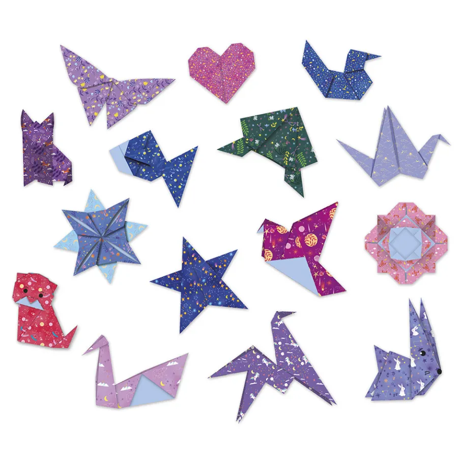 Janod Kit Créatif - 200 Origamis Constellations* Créations 3D|Collection "Les Ateliers Du Calme"