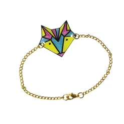 Janod Kit Créatif - Coffret 7 Bijoux en Plastique Fou Geometrix à Créer* Collection 