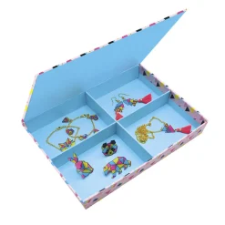 Janod Kit Créatif - Coffret 7 Bijoux en Plastique Fou Geometrix à Créer* Collection 