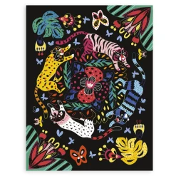 Janod Kit Créatif - Coffret Multi-Activités Scratch Art* Collection
