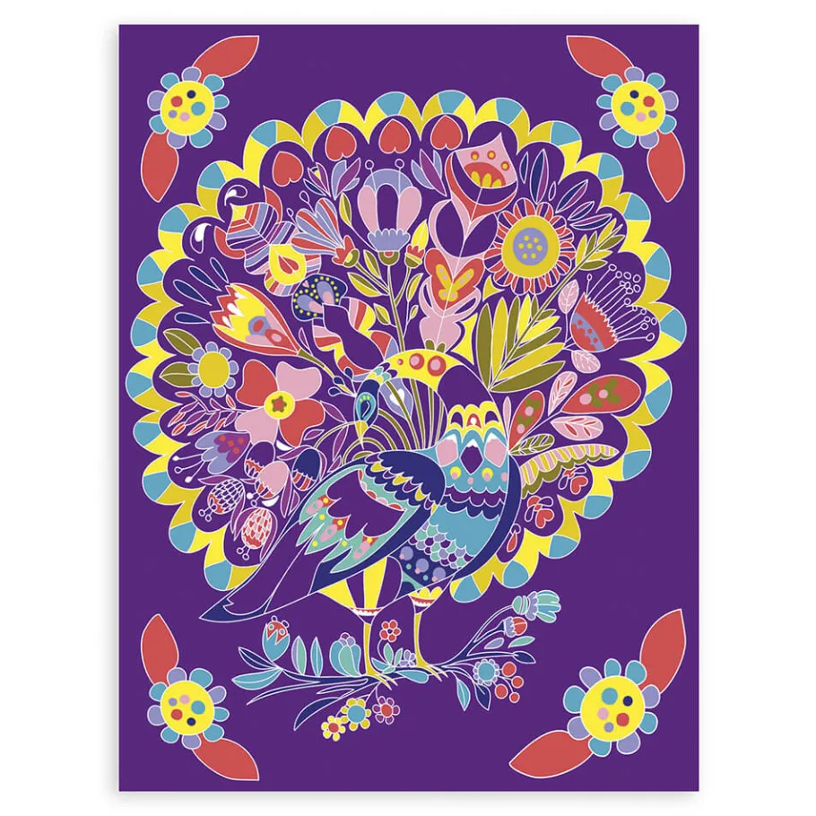 Janod Kit Créatif - Coffret Multi-Activités Scratch Art* Collection "Les Ateliers Du Calme"|Cartes À Gratter