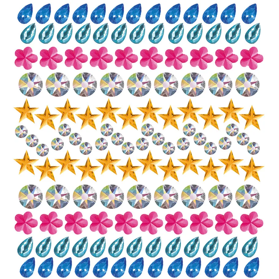 Janod Kit Créatif - Coffret Multi-Activités 11 Décos Girly* Créations 3D|Sable, Paillettes, Dorure & Strass