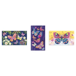 Janod Kit Créatif - Coffret Sables fluo Papillons* Sable, Paillettes, Dorure & Strass|Collection