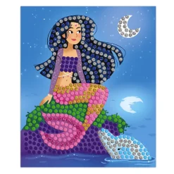 Janod Kit Créatif - Mosaïques Dauphins et Sirènes* Mosaïques & Gommettes|Collection 