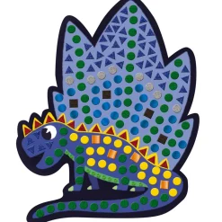 Janod Kit Créatif - Mosaïques Dinosaures* Mosaïques & Gommettes|Collection 