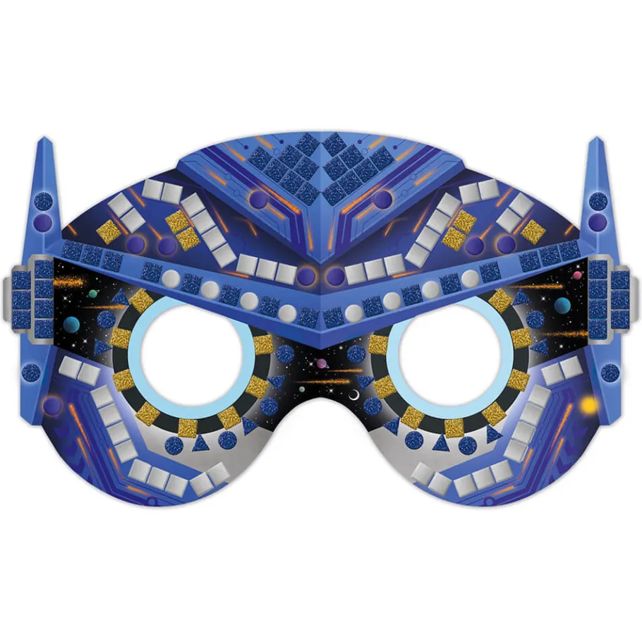 Janod Kit Créatif - Mosaïques Masques* Mosaïques & Gommettes|Collection "Les Ateliers Du Calme"