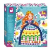 Janod Kit Créatif - Mosaïques Princesses et Fées* Mosaïques & Gommettes|Collection "Les Ateliers Du Calme"