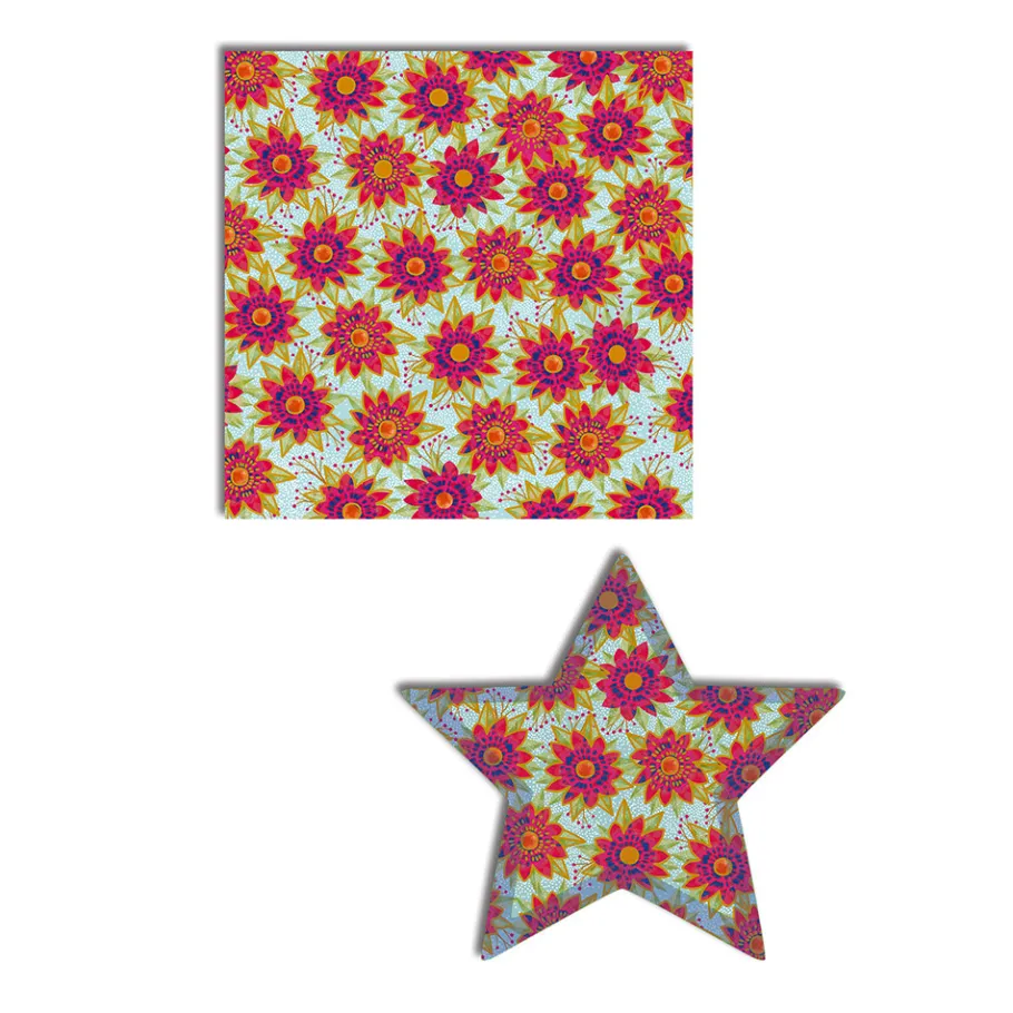 Janod Kit Créatif - Origami Jolies Décos* Créations 3D|Collection "Les Ateliers Du Calme"