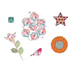 Janod Kit Créatif - Origami Jolies Décos* Créations 3D|Collection