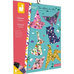 Janod Kit Créatif - Origamis Animaux* Créations 3D|Tampons & Papeterie