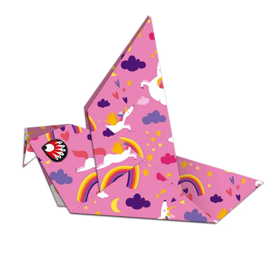 Janod Kit Créatif - Origamis Animaux* Créations 3D|Tampons & Papeterie
