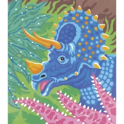 Janod Kit Créatif - Peinture par Numéro Dinosaures* Peinture Par Numéro & Coloriage