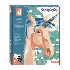 Janod Kit Créatif - Peinture par Numéro Créatures Fantastiques* Peinture Par Numéro & Coloriage