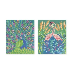 Janod Kit Créatif - Peinture par Numéro Oiseaux Fabuleux* Peinture Par Numéro & Coloriage