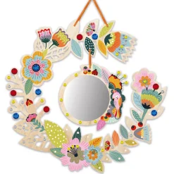Janod Kit Créatif - Porte-bijoux à Décorer* Sable, Paillettes, Dorure & Strass|Collection