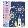 Janod Kit Créatif - Sables Phosphorescents et Paillettes Nuit Féérique* Sable, Paillettes, Dorure & Strass|Collection "Les Ateliers Du Calme"