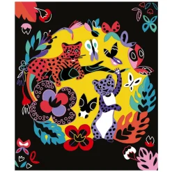 Janod Kit Créatif - Scratch Art Animaux Du Monde* Cartes À Gratter|Collection 