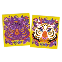 Janod Kit Créatif - Scratch Art Animaux Du Monde* Cartes À Gratter|Collection 
