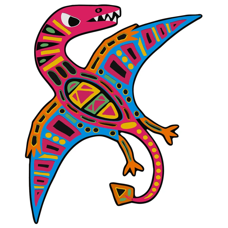 Janod Kit Créatif - Scratch Art Dinosaures Silhouettés* Cartes À Gratter|Collection "Les Ateliers Du Calme"